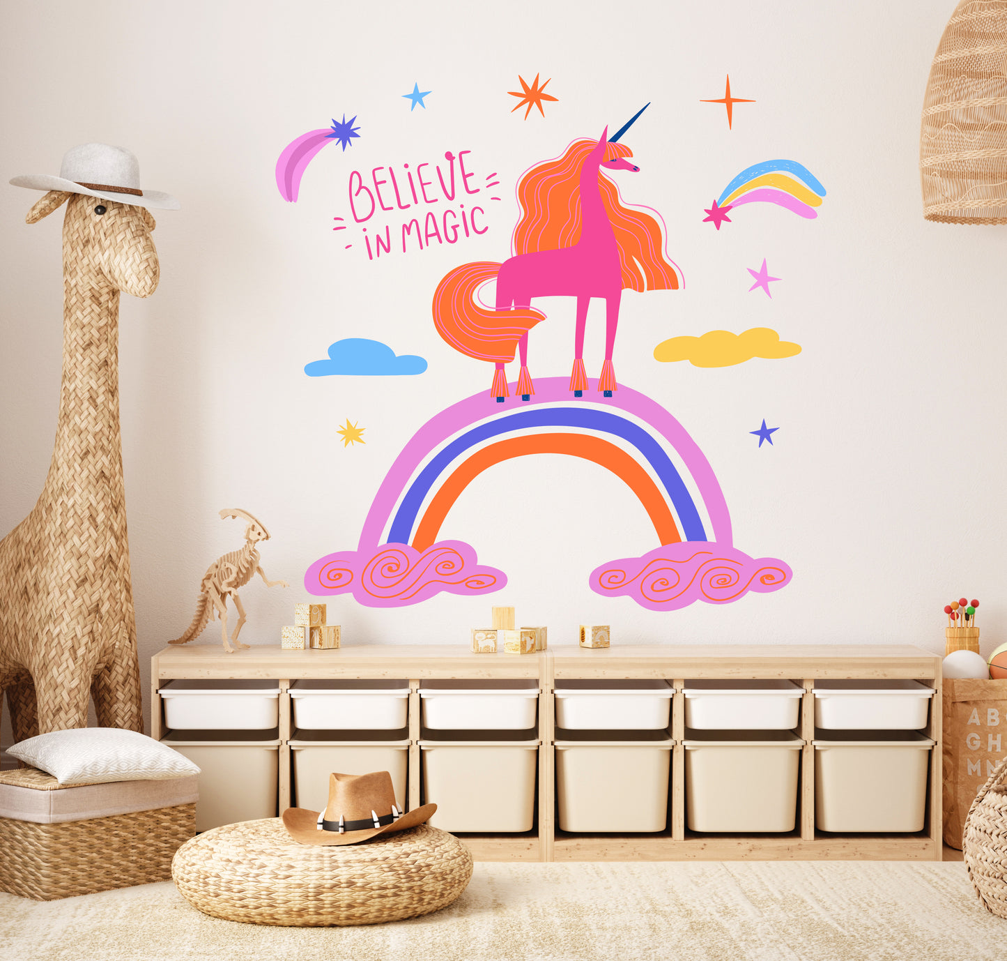 Big Unicorn Sticker Set