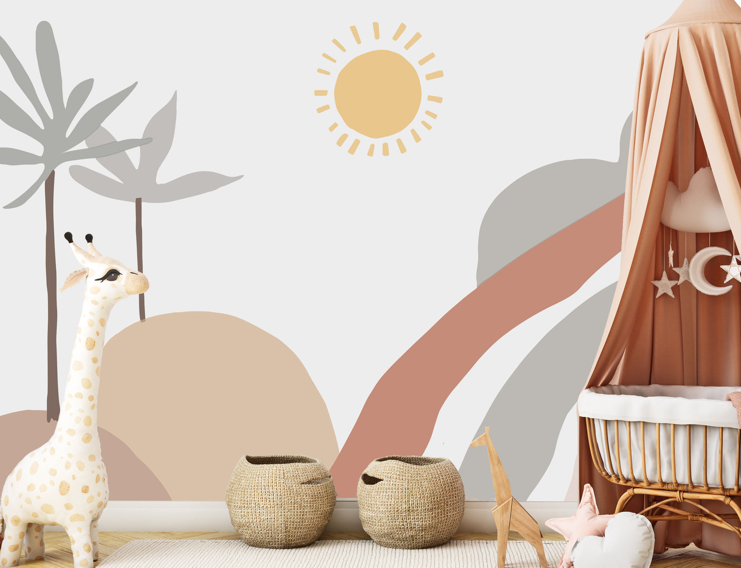 Sunny Days Kids Room Wallpaper
