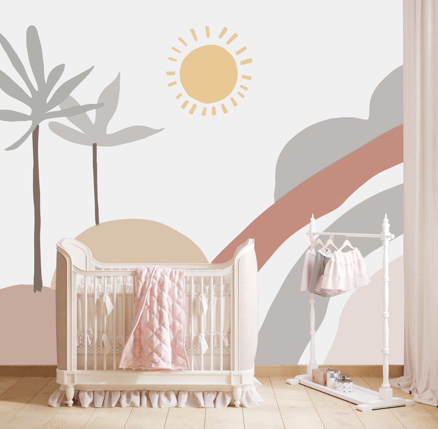 Sunny Days Kids Room Wallpaper