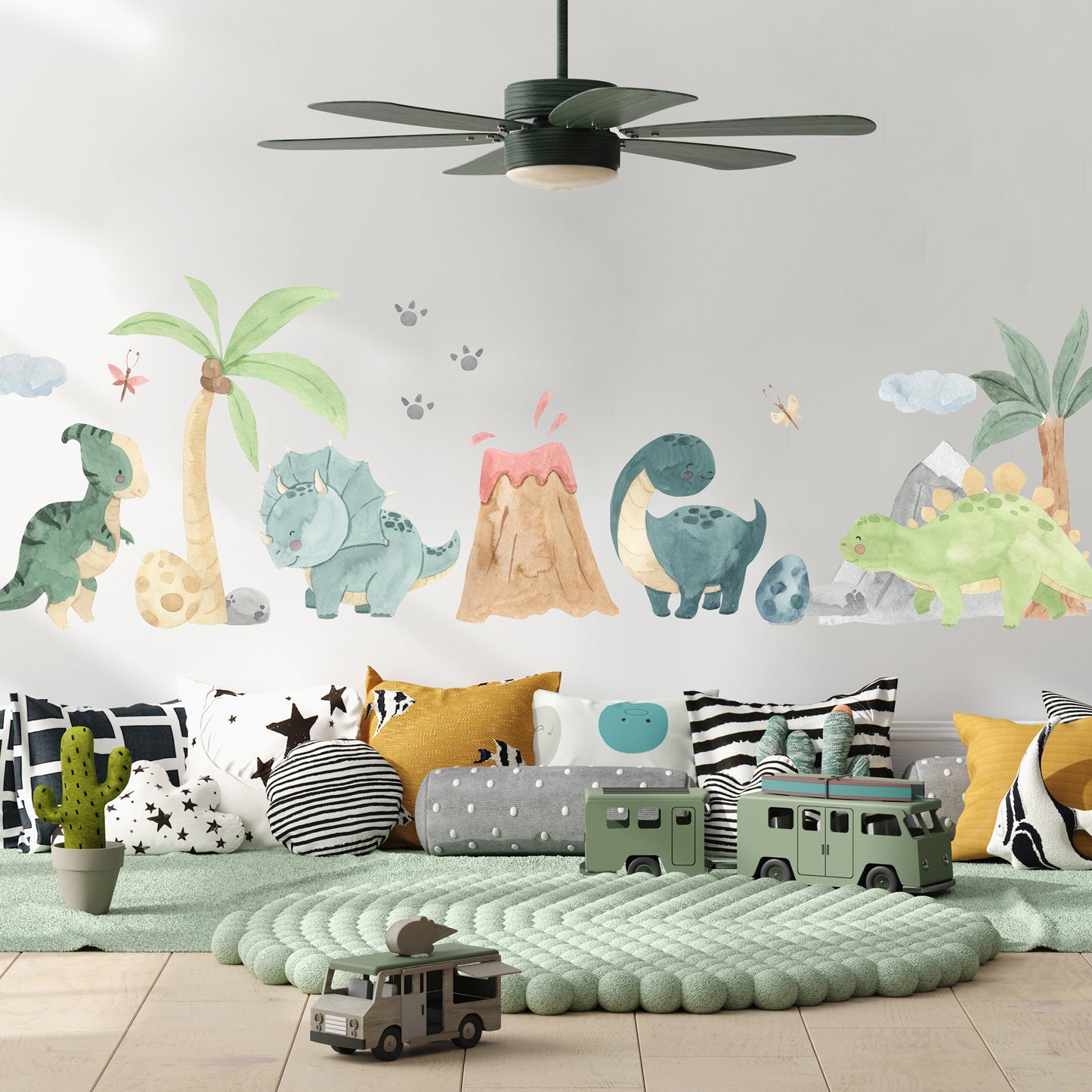 Bebek Dinozorlar Sticker Seti