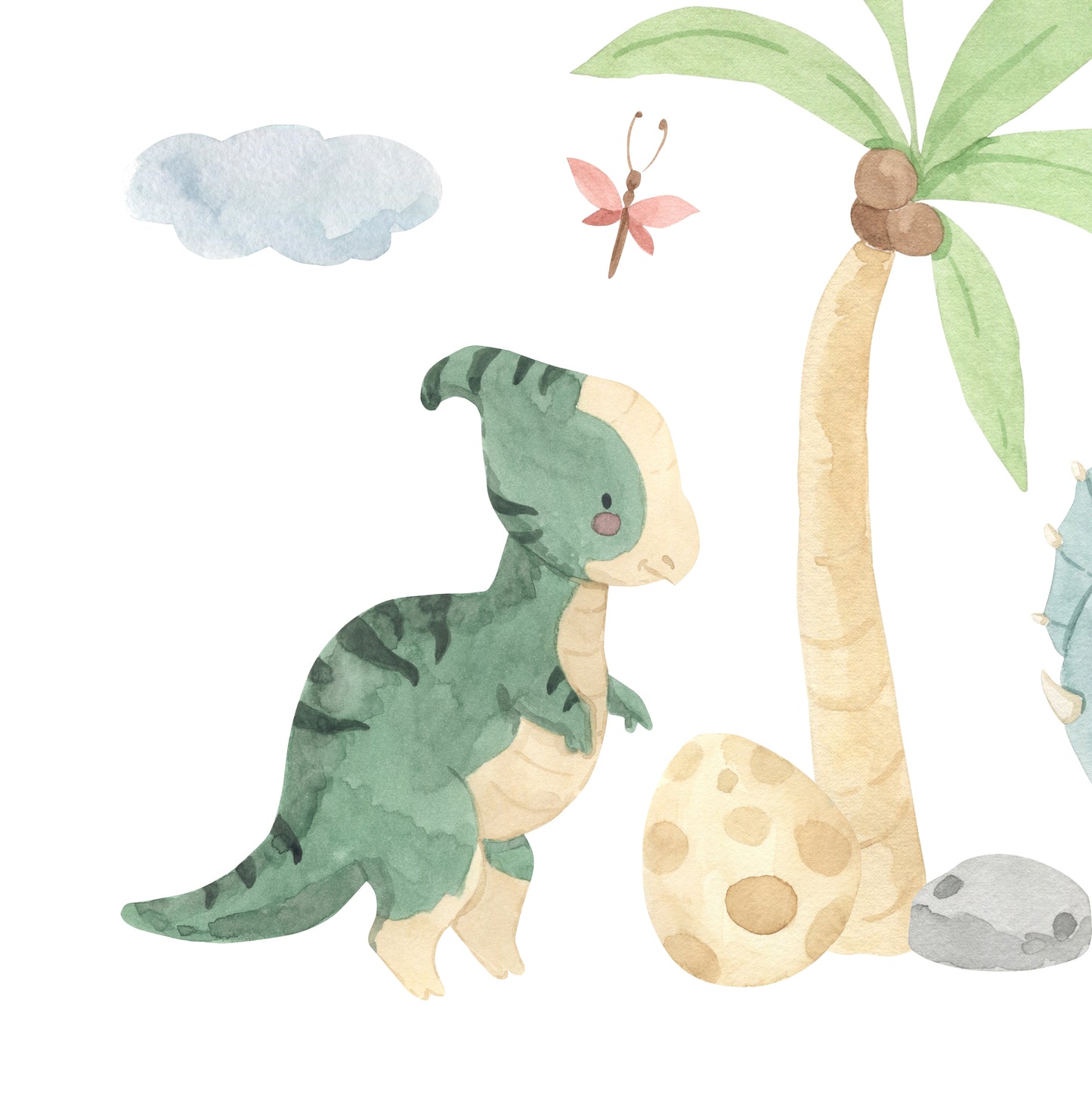 Bebek Dinozorlar Sticker Seti