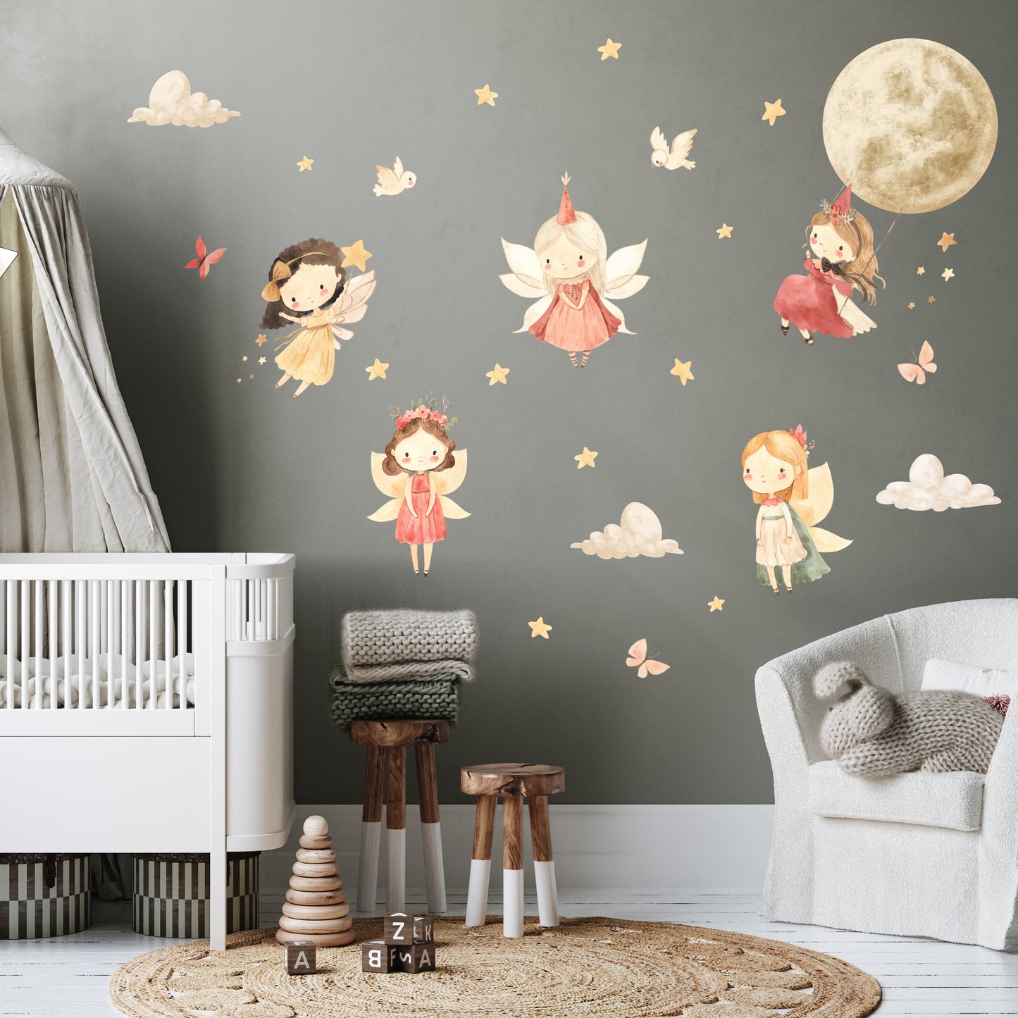 Soft Fairies Sticker Set