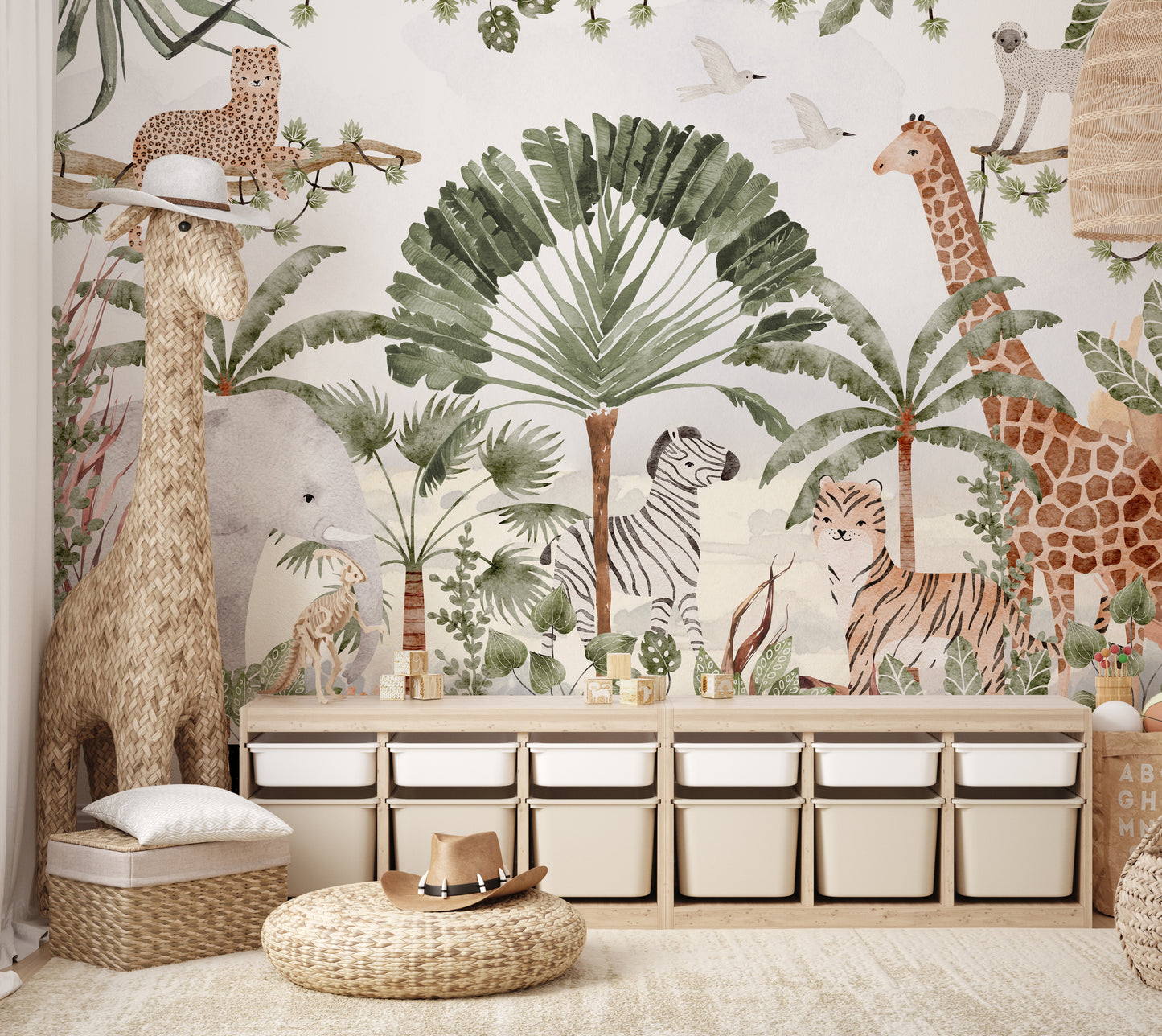 Savanna II Children's Room Wallpaper