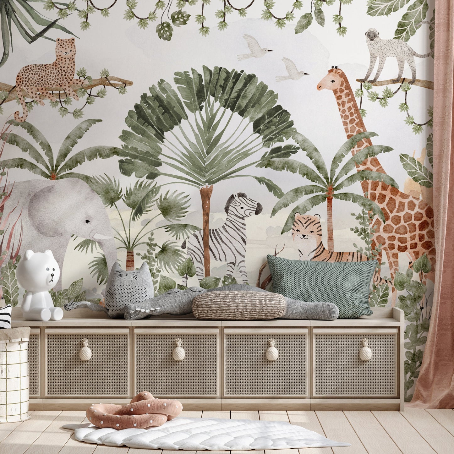 Savanna II Children's Room Wallpaper
