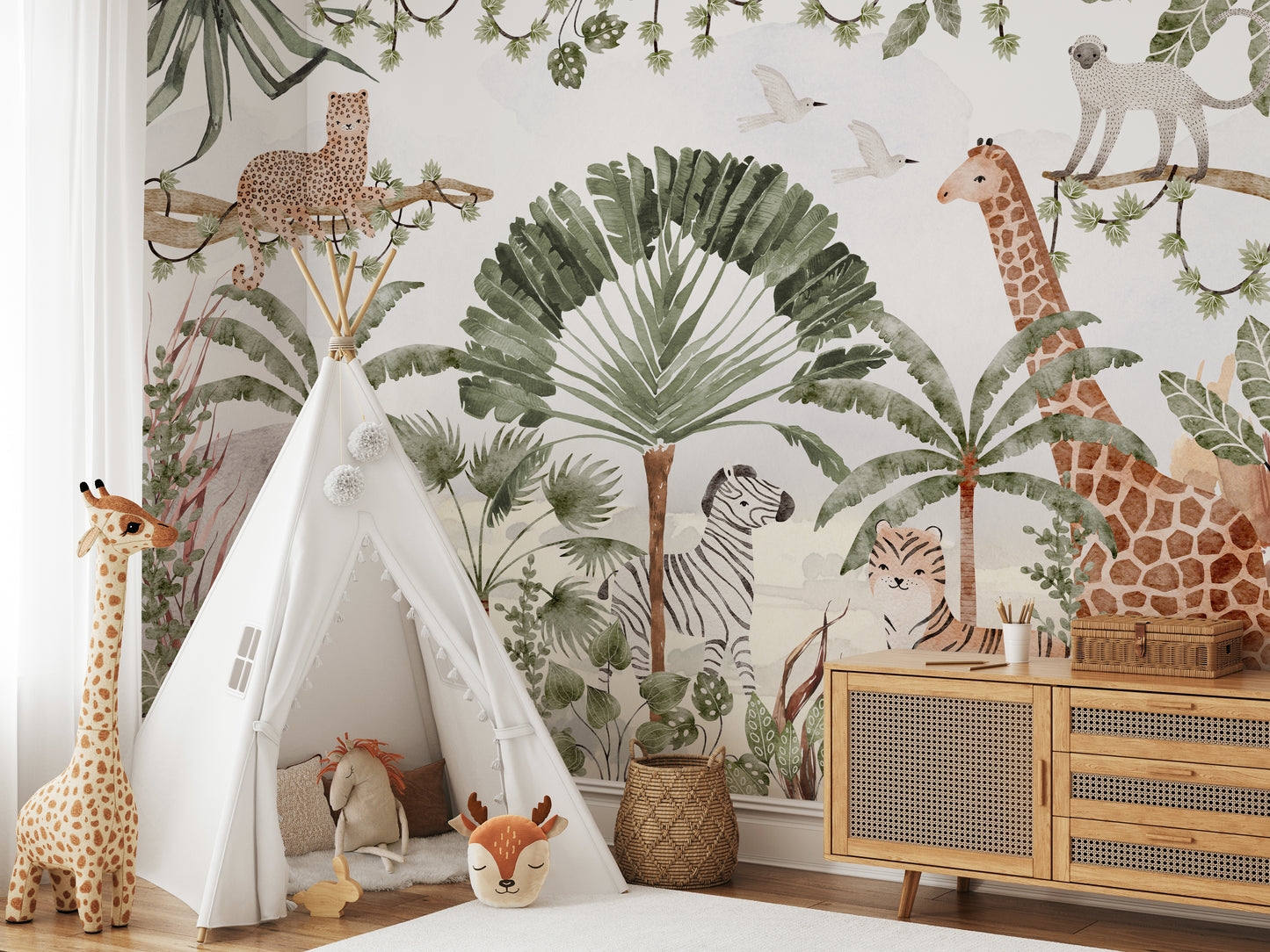 Savanna II Children's Room Wallpaper