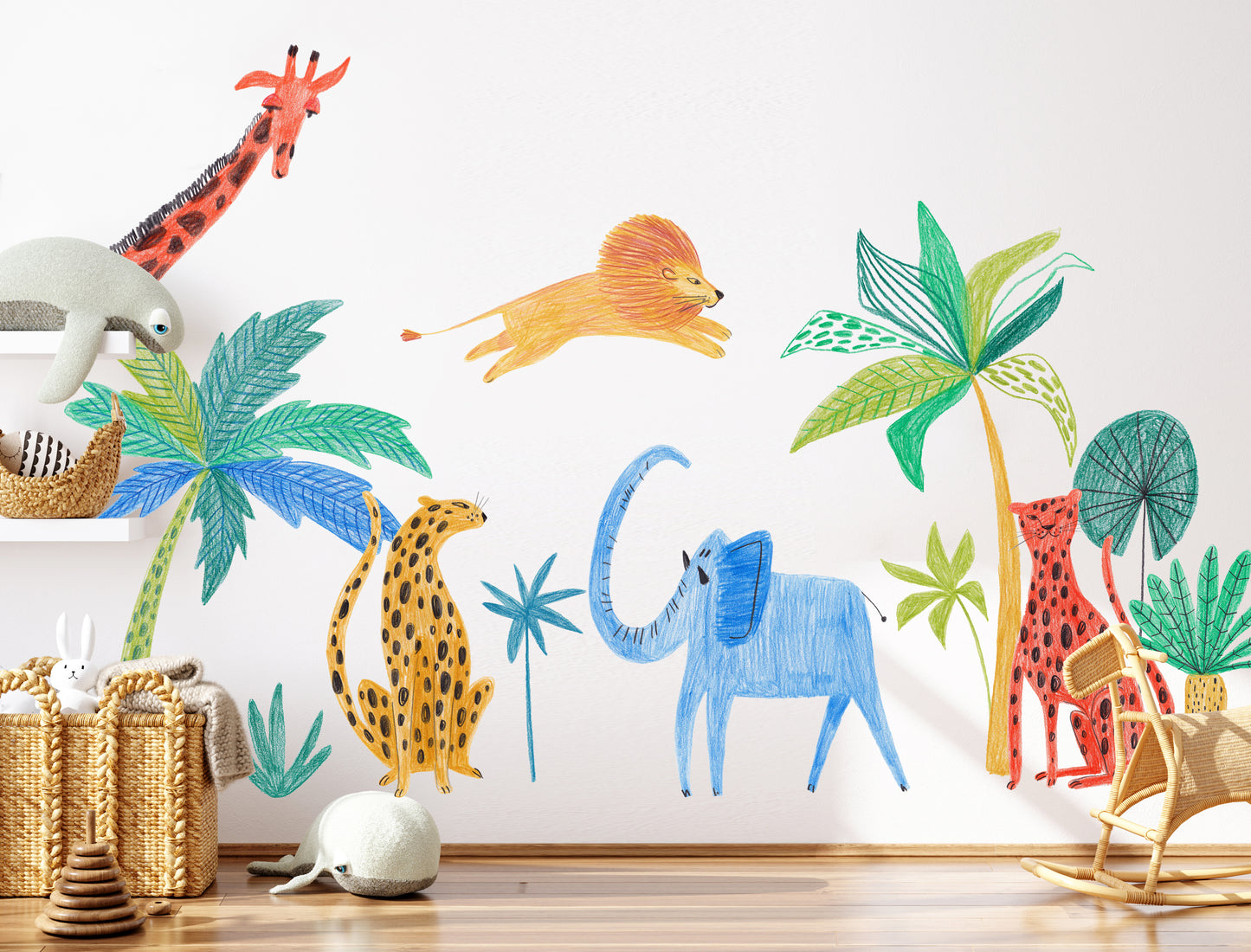 Sketch Safari Sticker Set