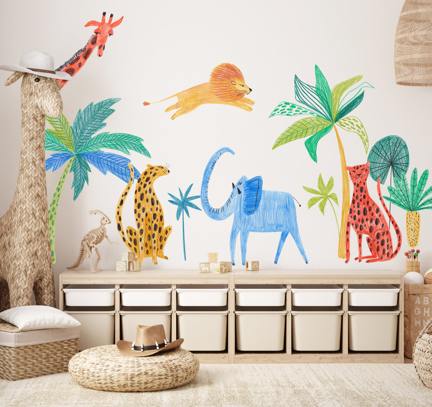 Sketch Safari Sticker Set