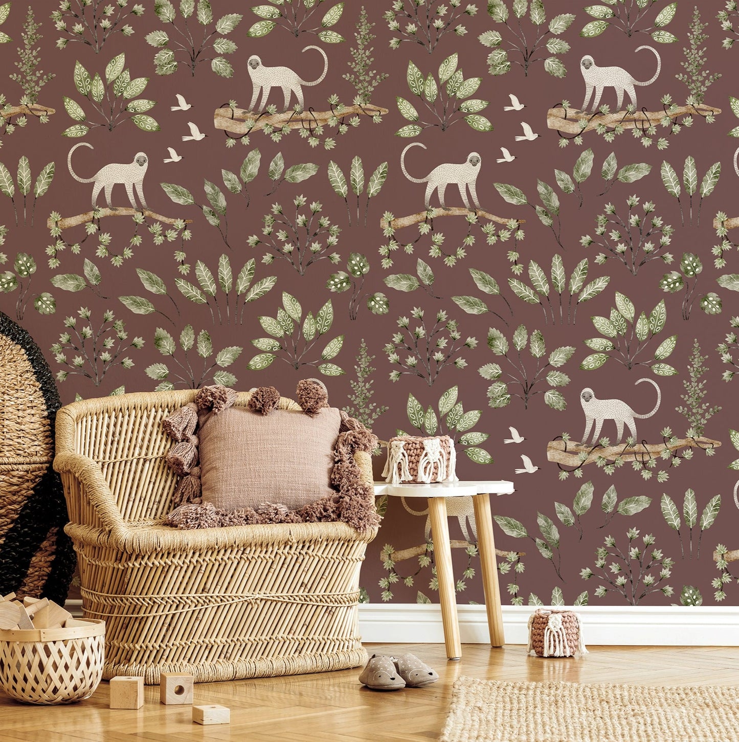 Savanna Desen II Çocuk Odası Duvar Kağıdı