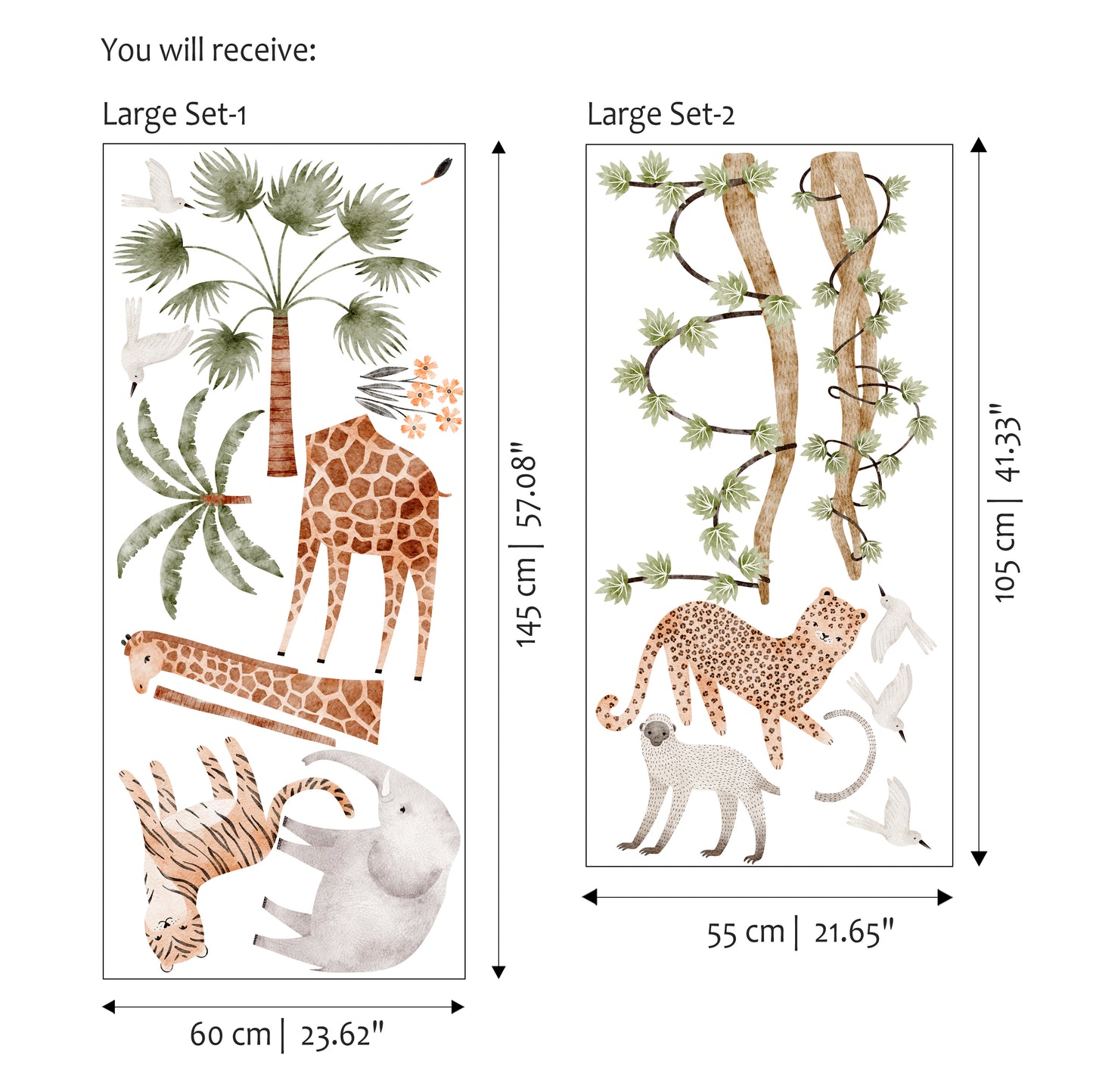 Savanna II Sticker Seti