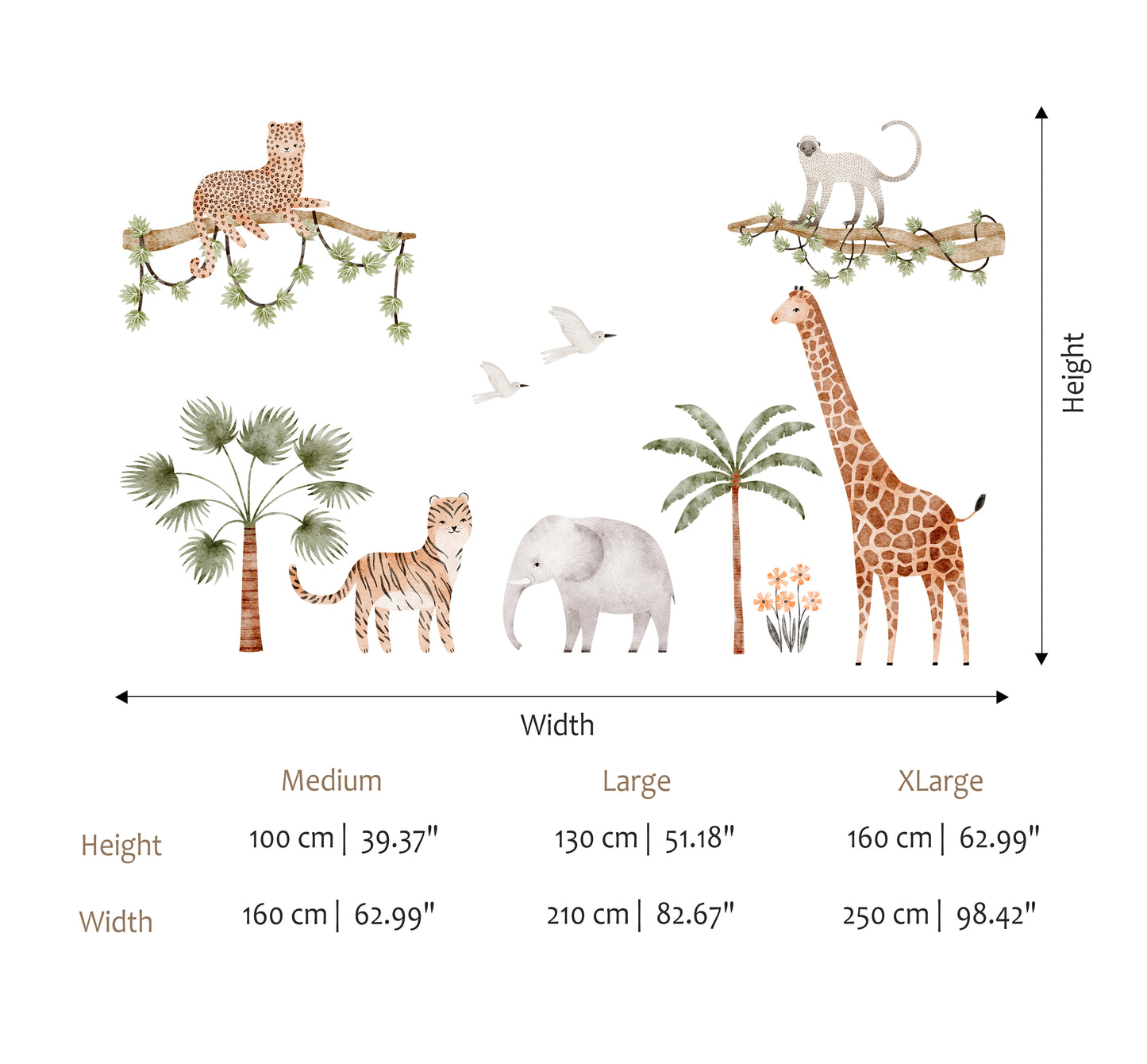Savanna II Sticker Seti
