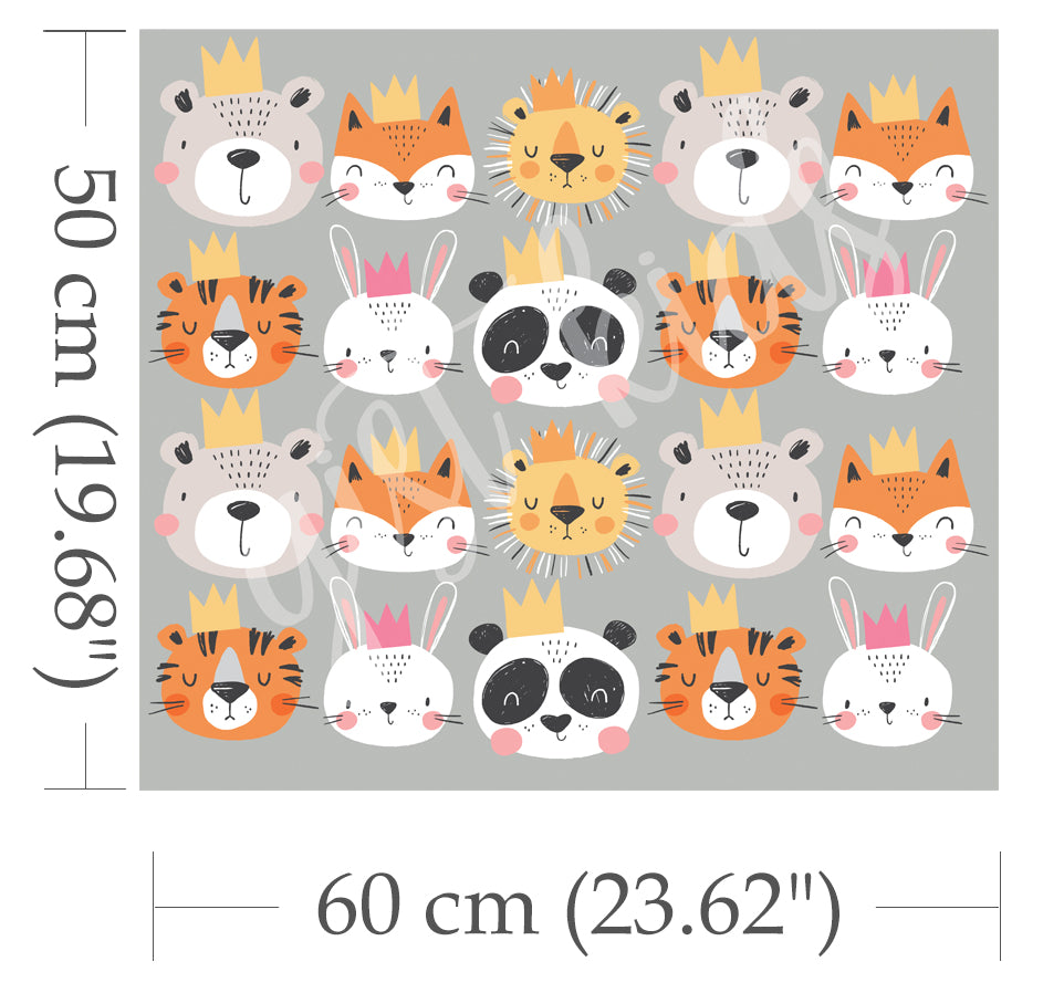 Cute Heads Sticker Set
