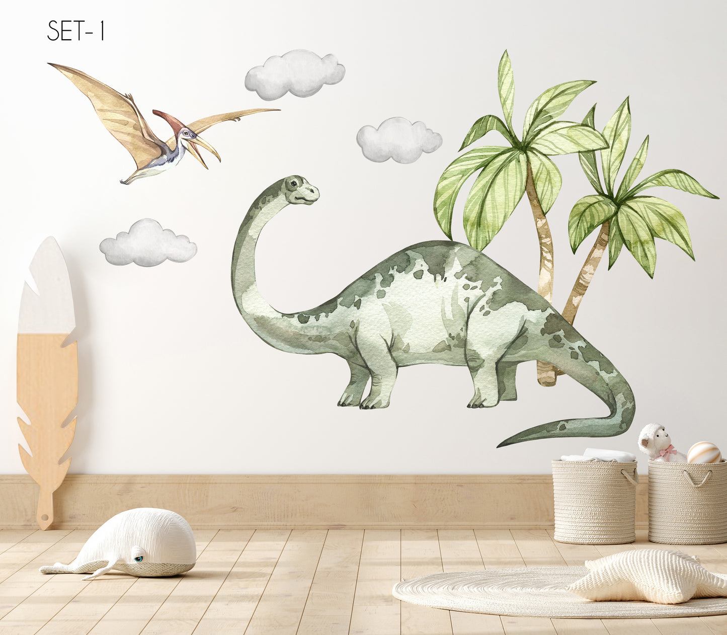 Dinozorlar Sticker Seti