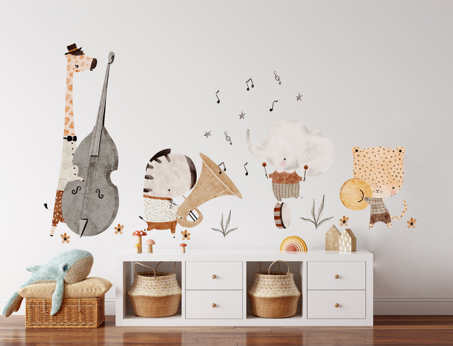 Little Musicians Sticker Set