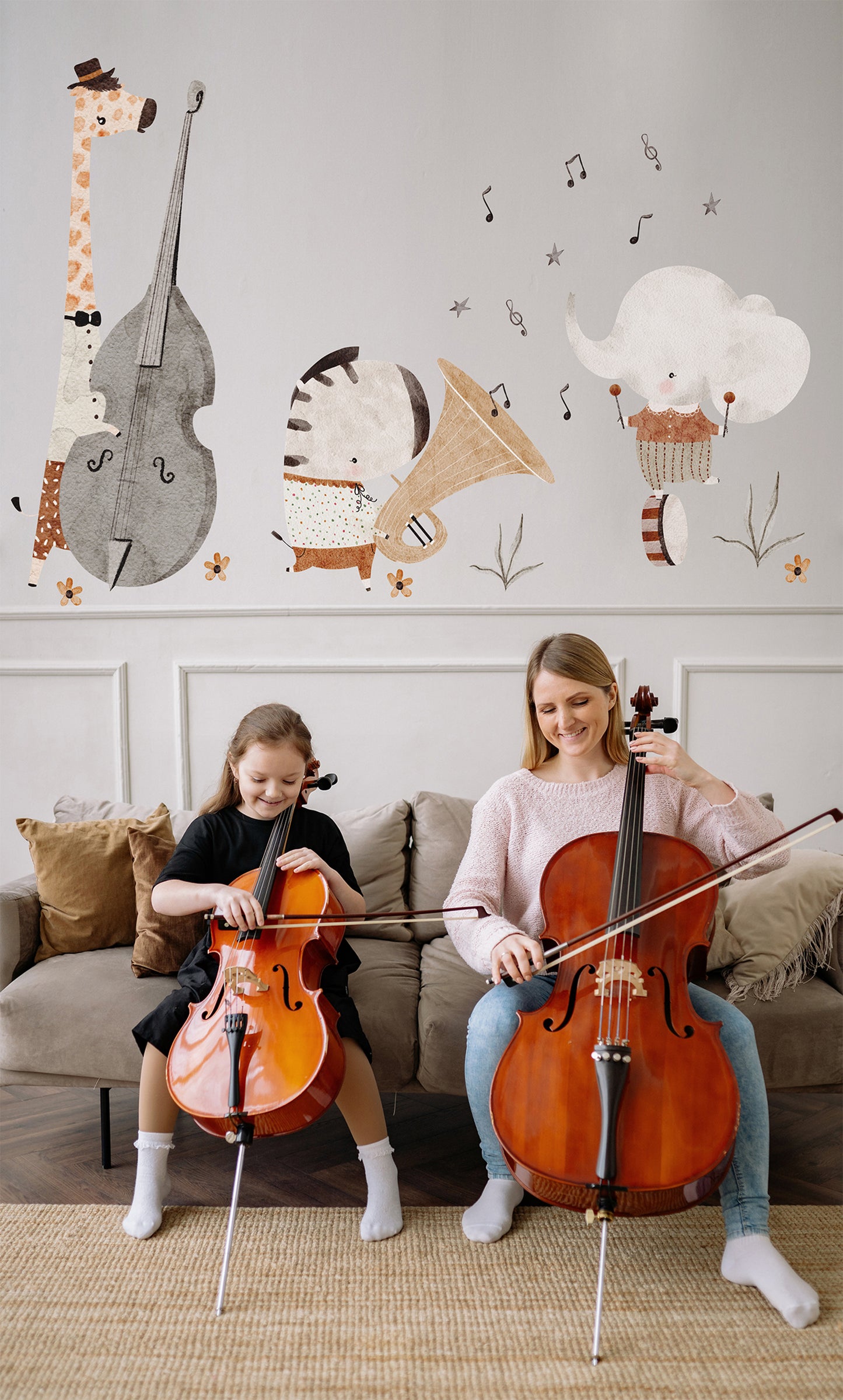 Little Musicians Sticker Set