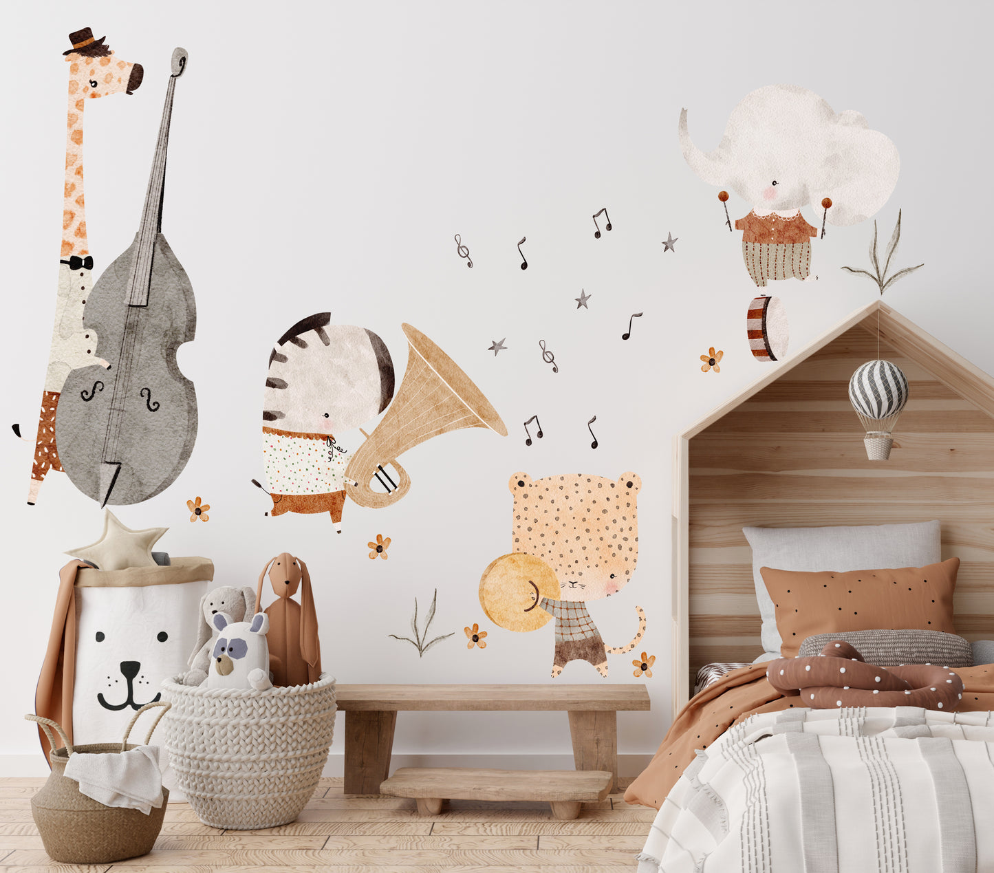 Little Musicians Sticker Set