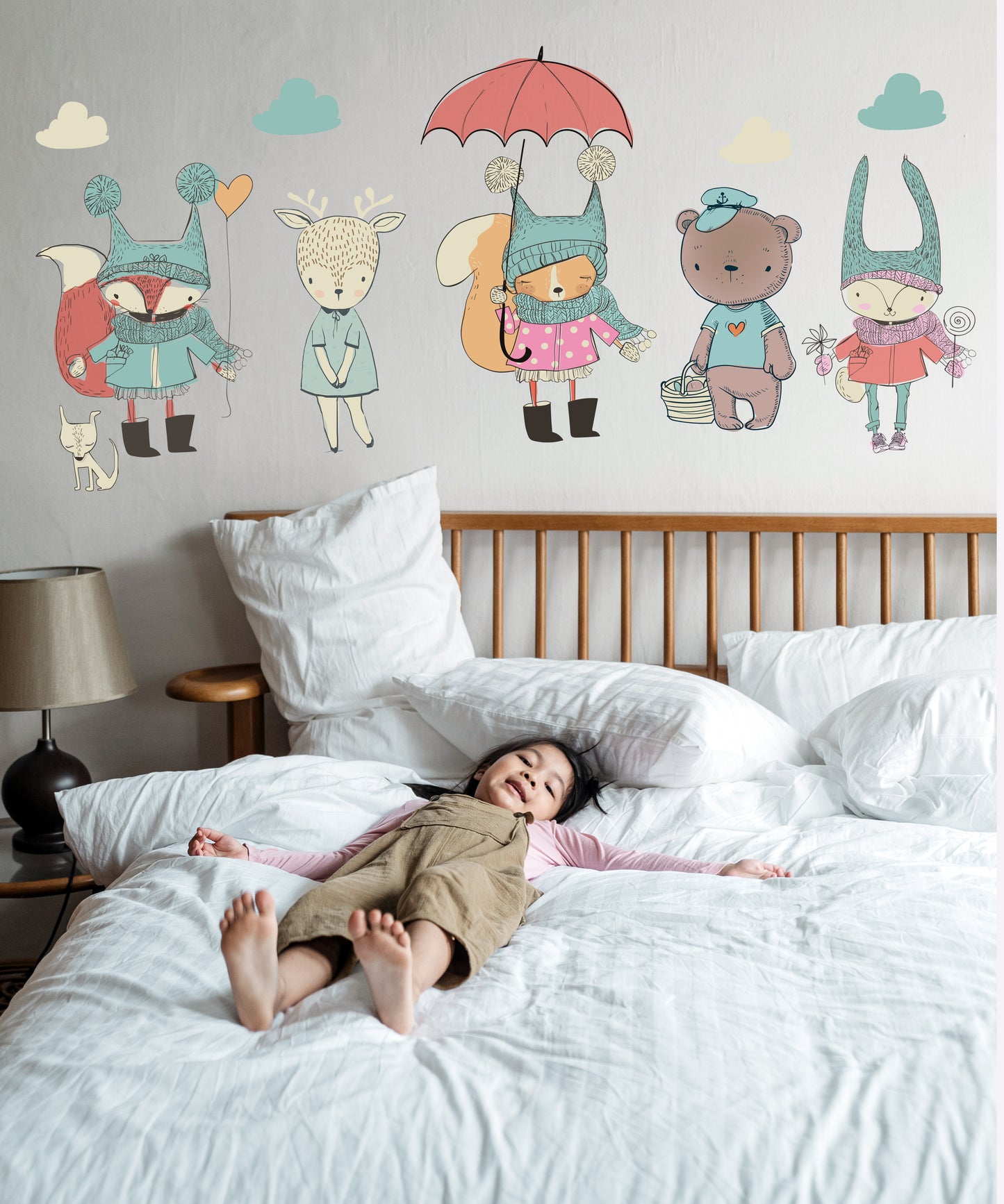 Four Seasons Animals Sticker Set