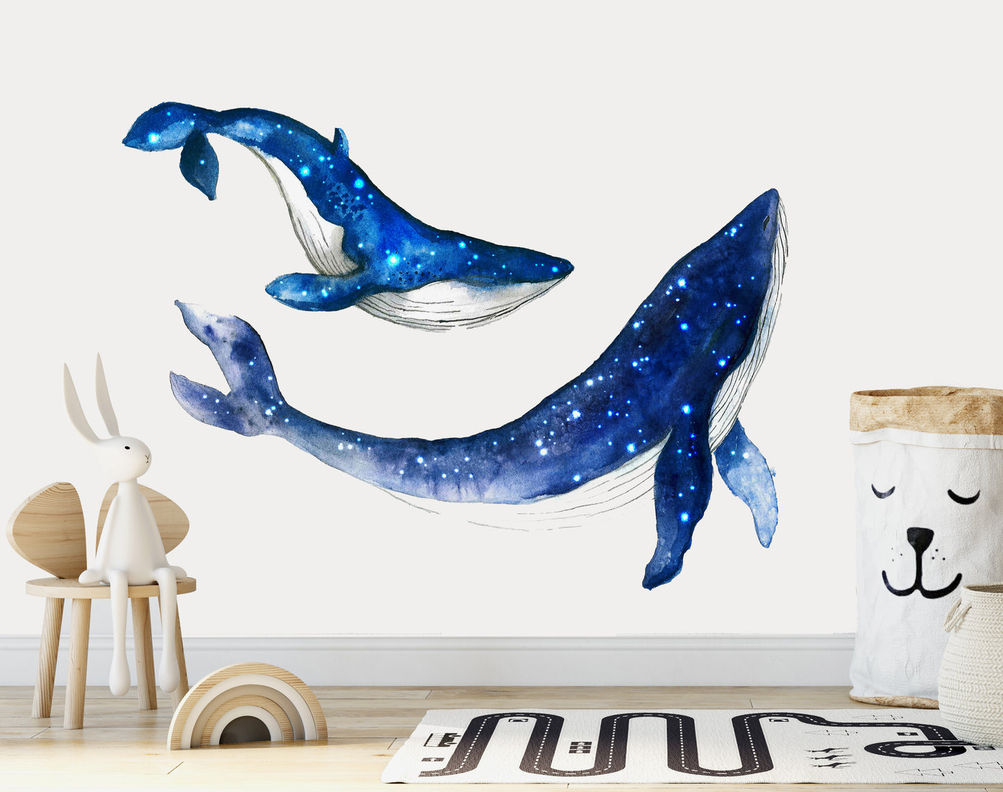Whales Sticker Set