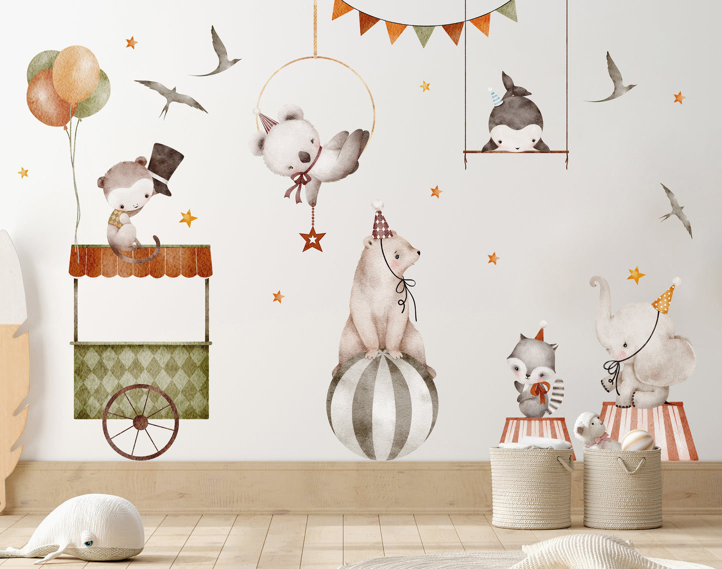 Circus Sticker Set