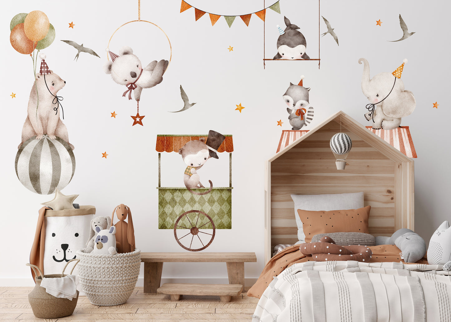 Circus Sticker Set