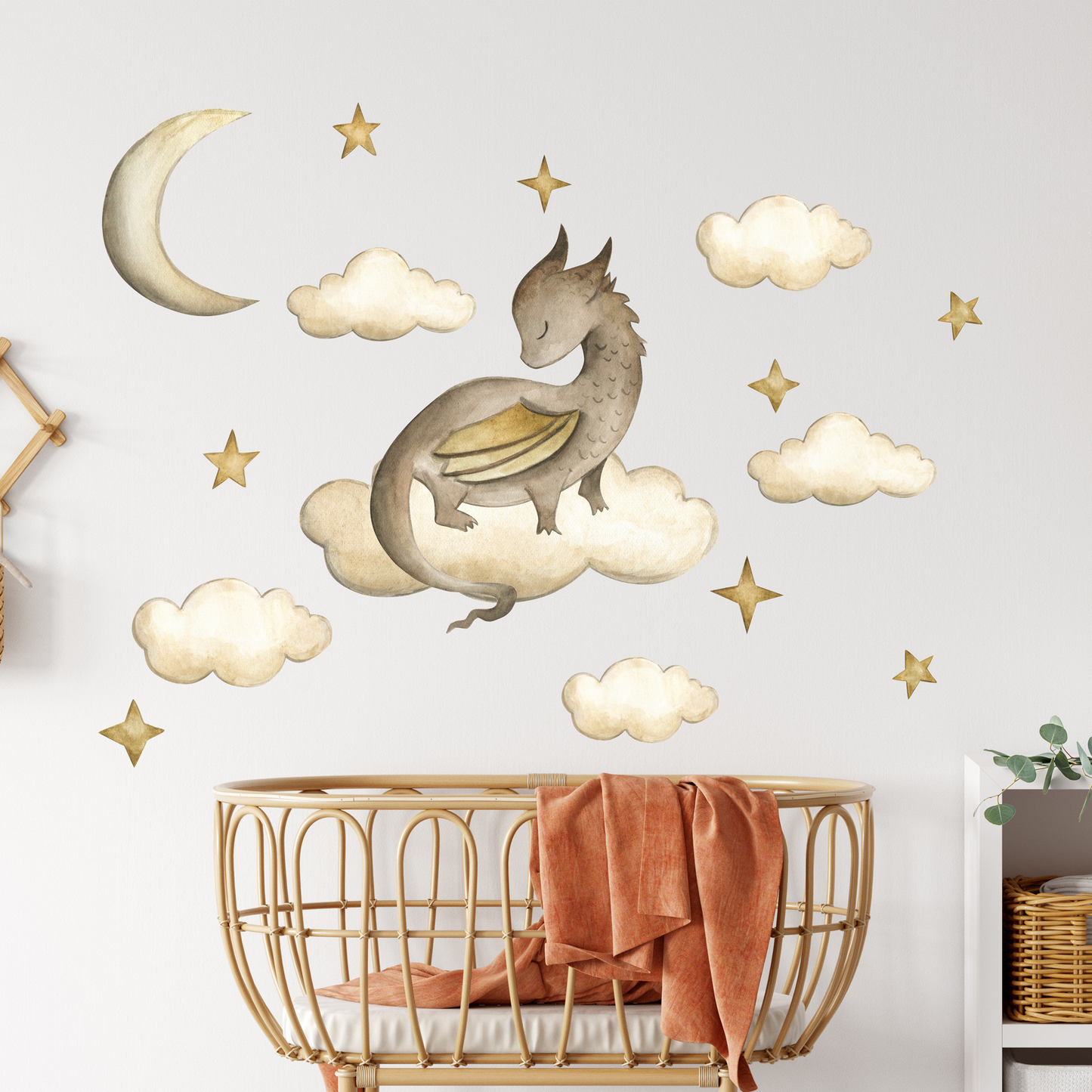 Cloud Dragon Sticker Set