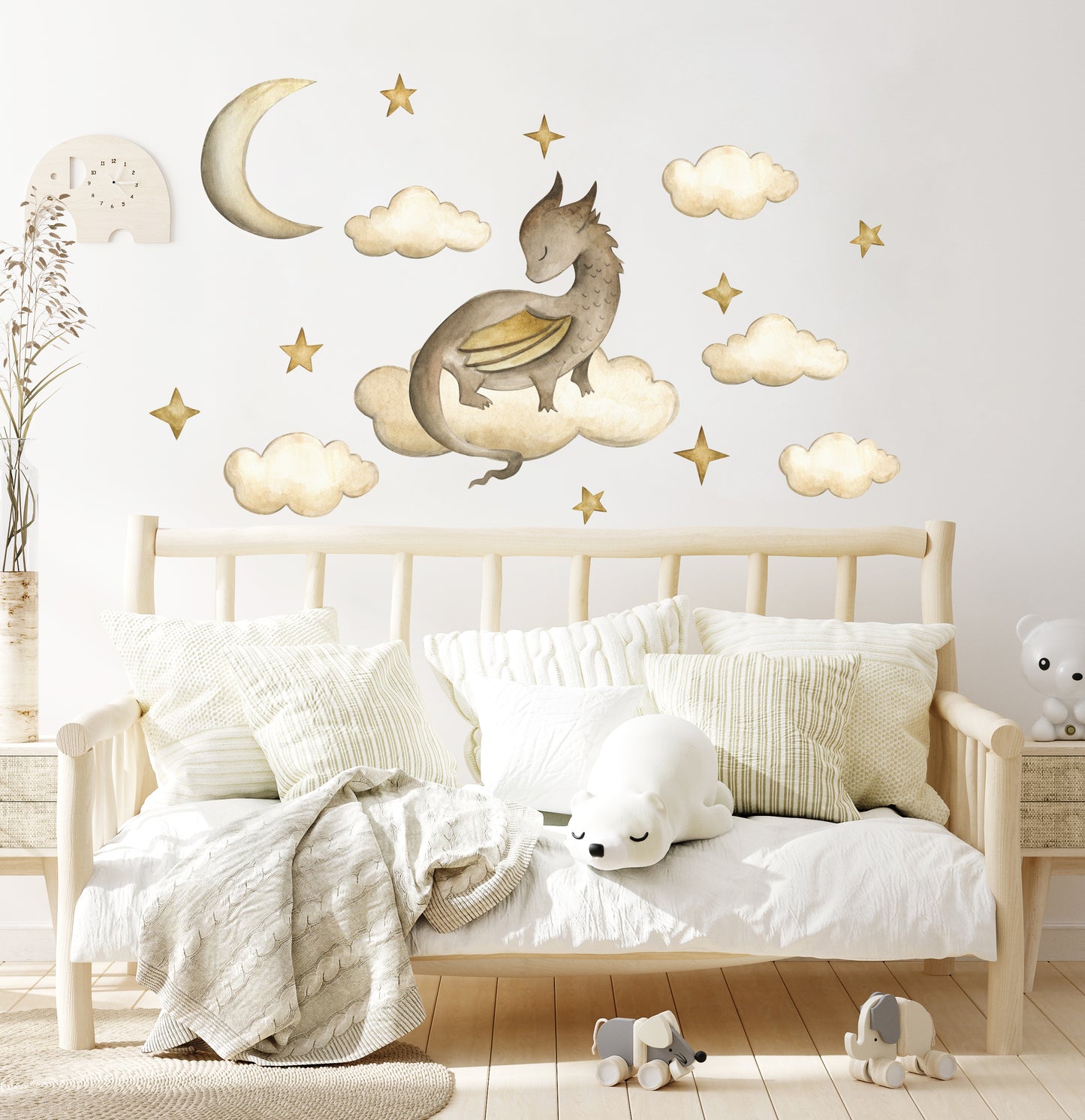 Cloud Dragon Sticker Set