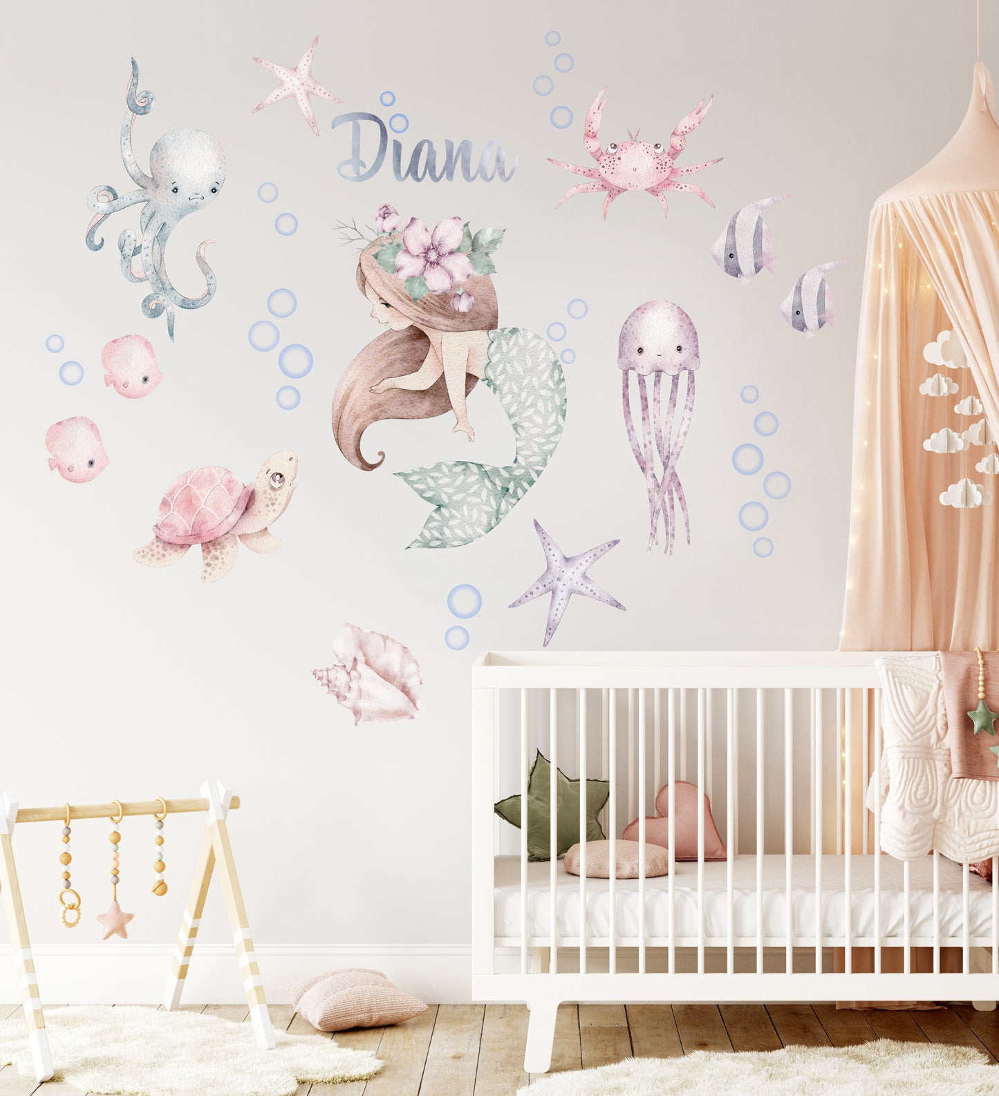 Mermaid Set-3 Sticker Set