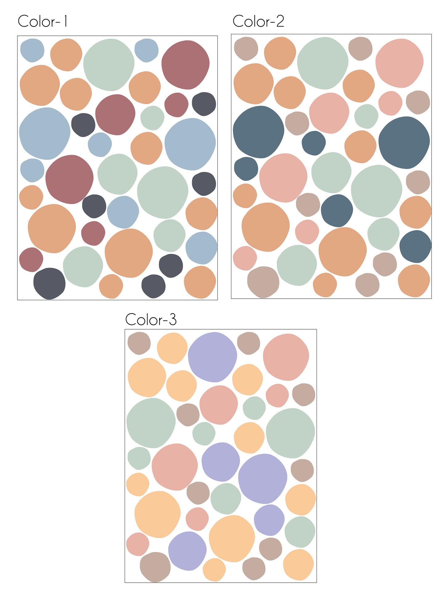 Polka Dot Sticker Seti