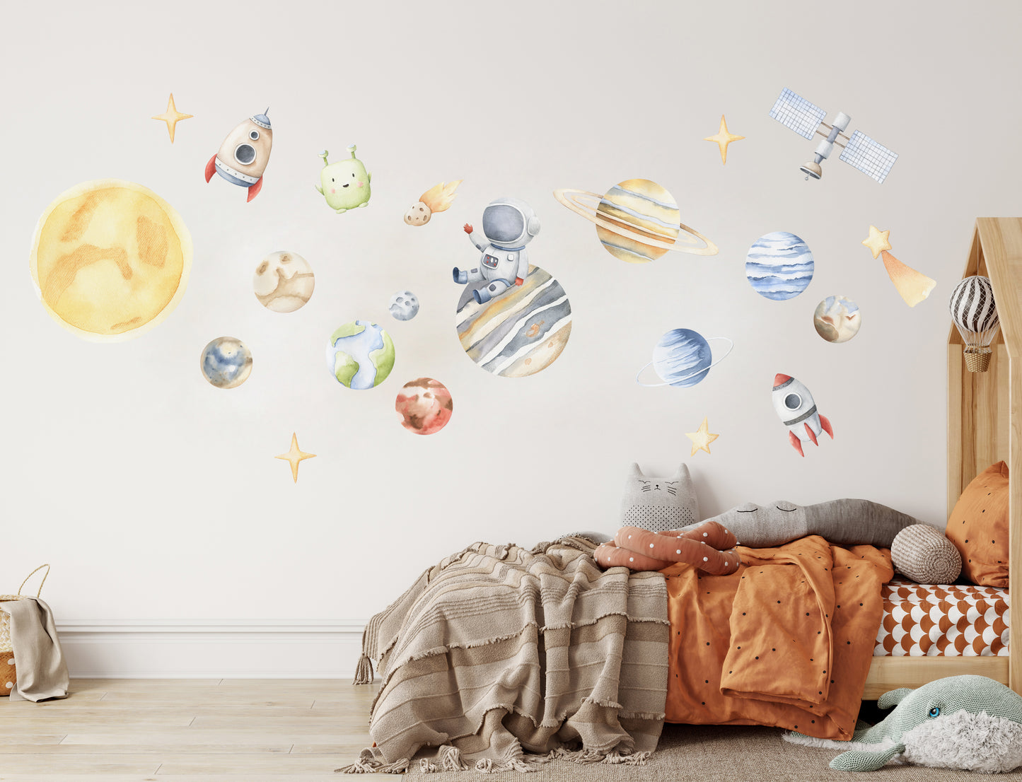 Space and Solar System Sticker Set