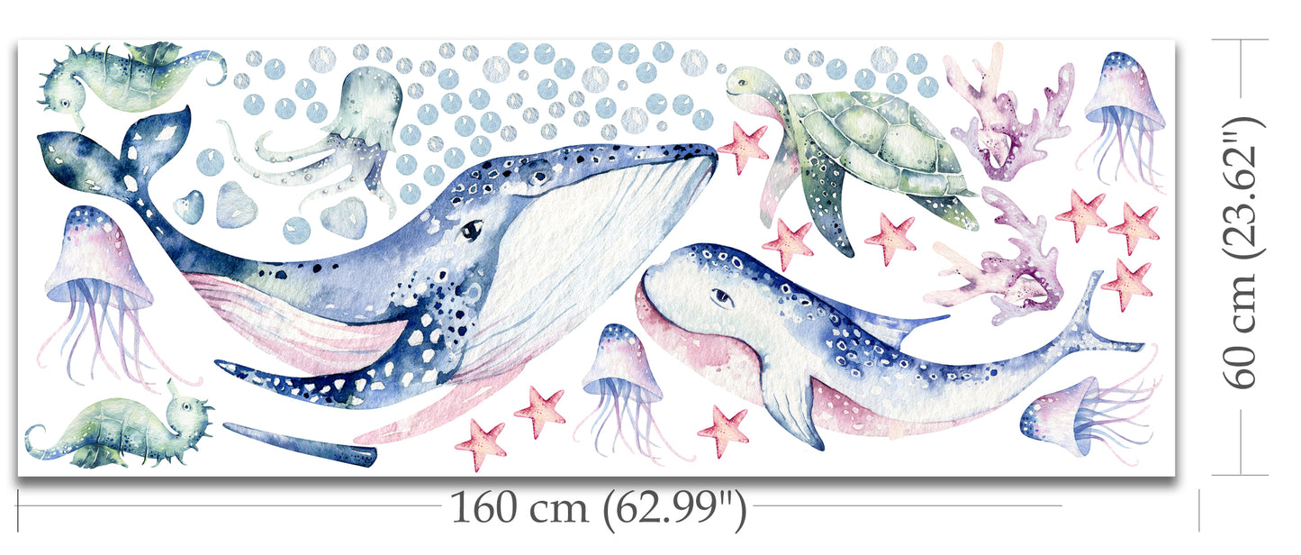 Underwater Sticker Set