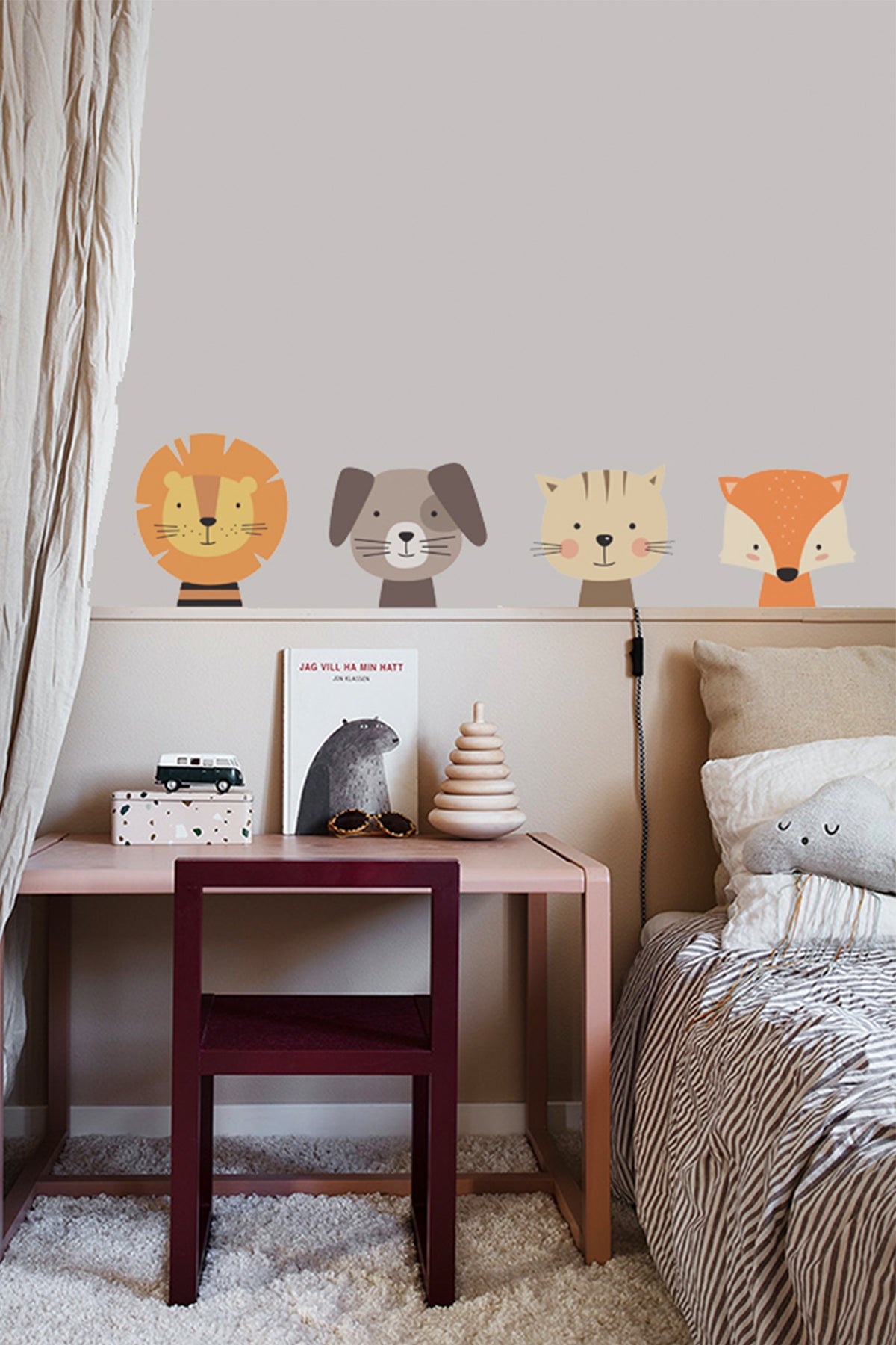 Cute Little Animals Sticker Set