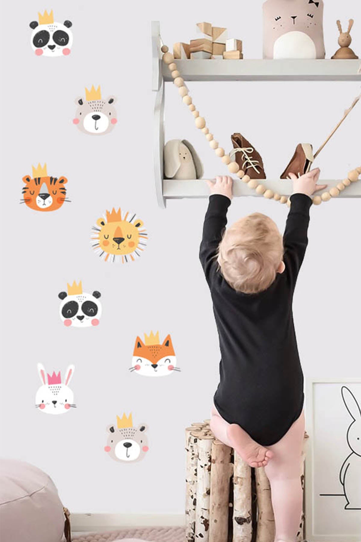 Cute Heads Sticker Set