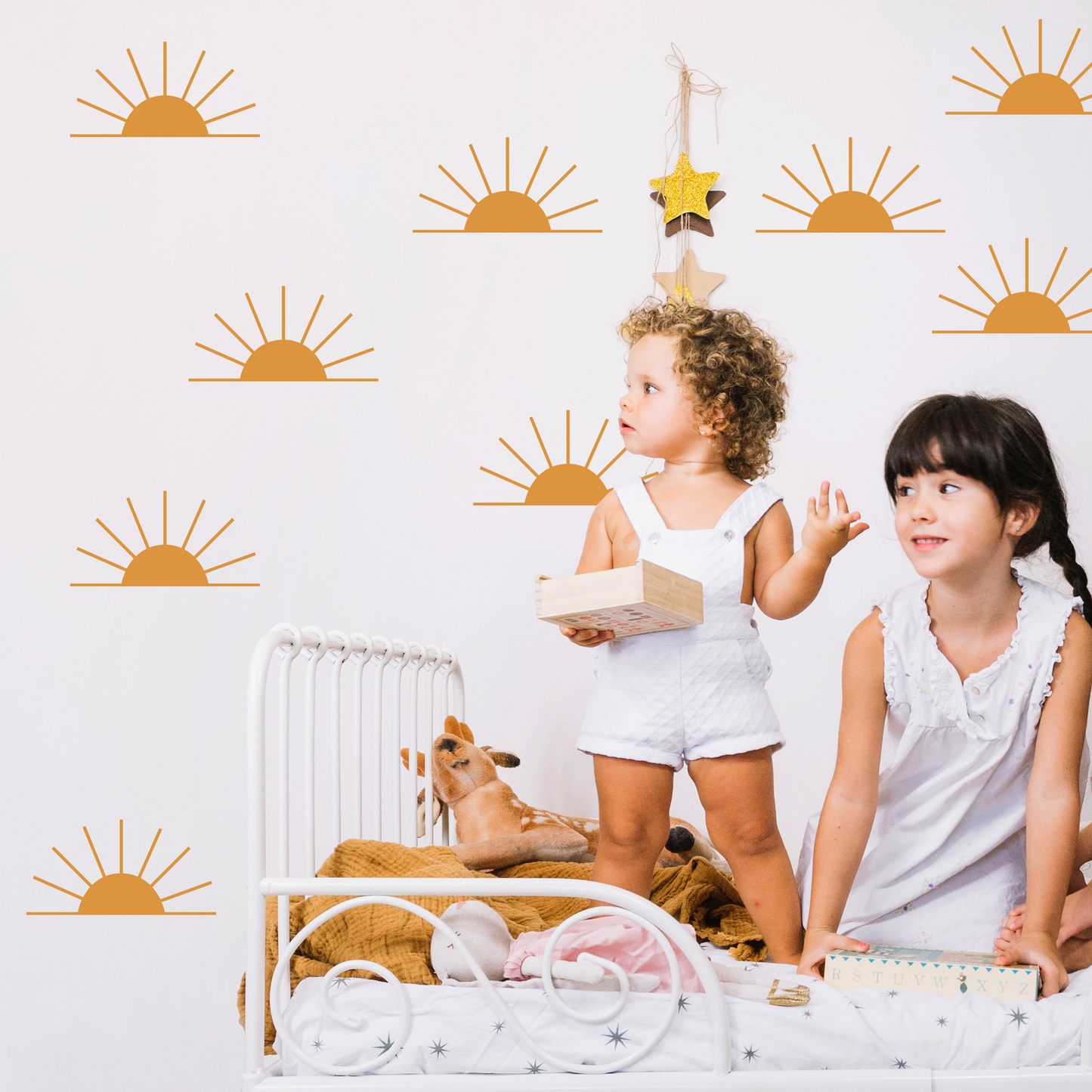 Half Sun Sticker Set