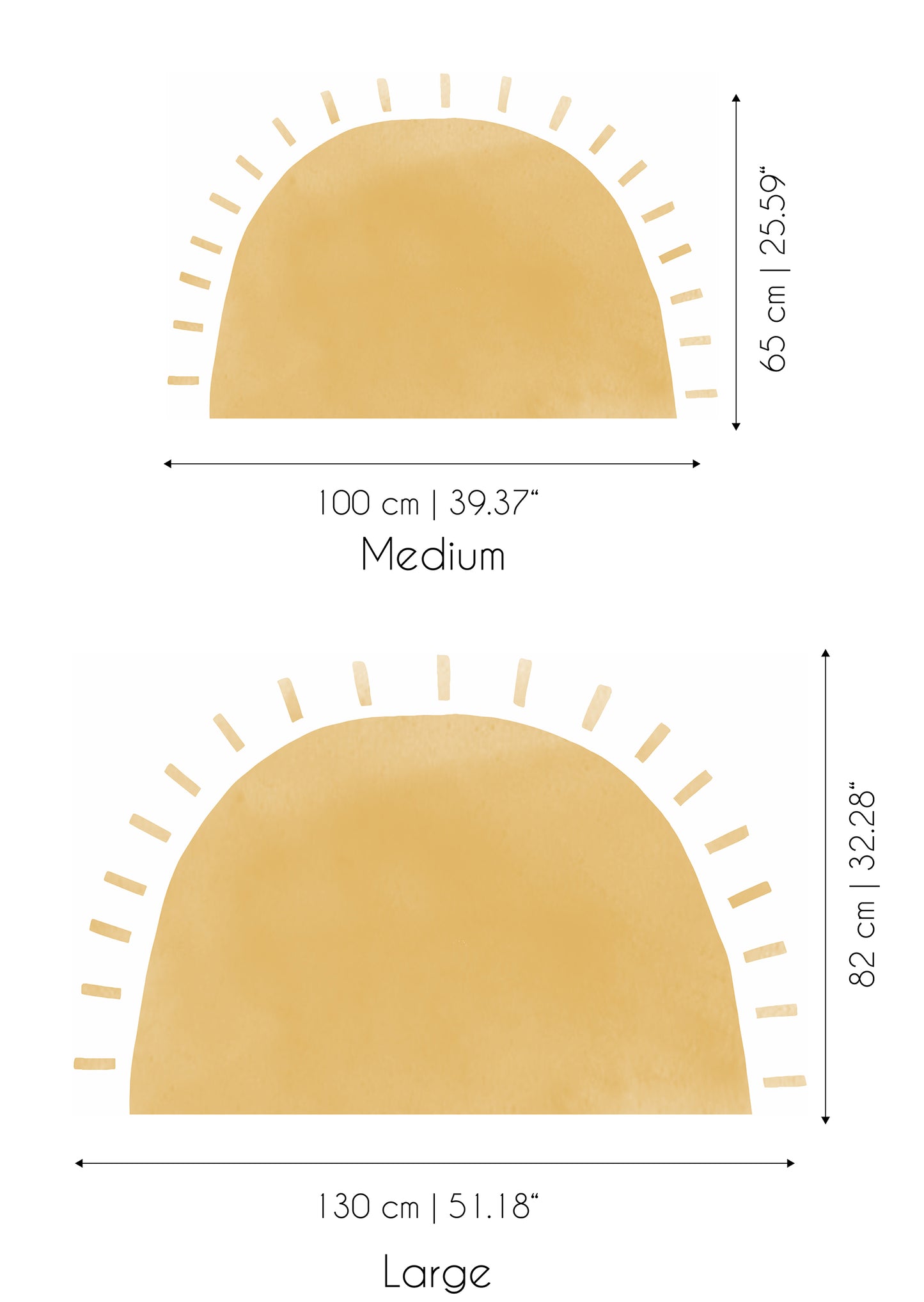 Boho Sun Sticker Set