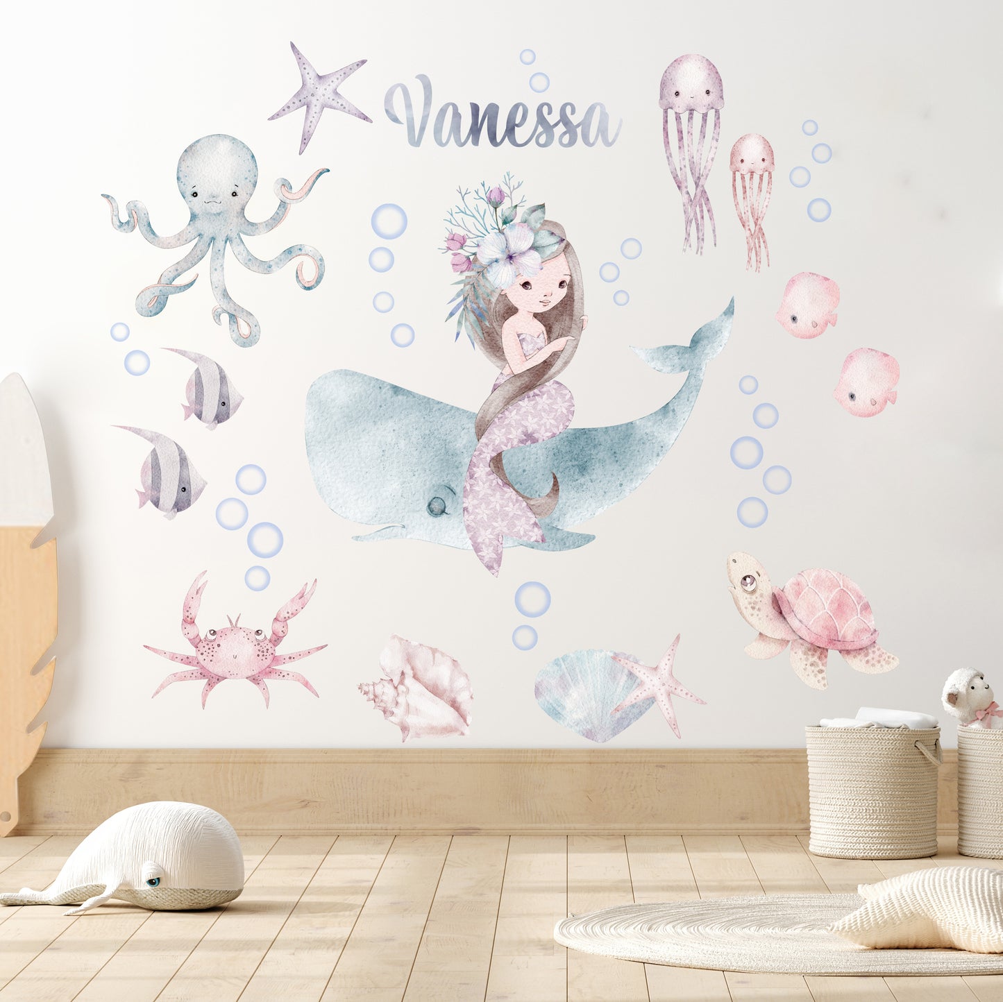 Mermaid Set-2 Sticker Set