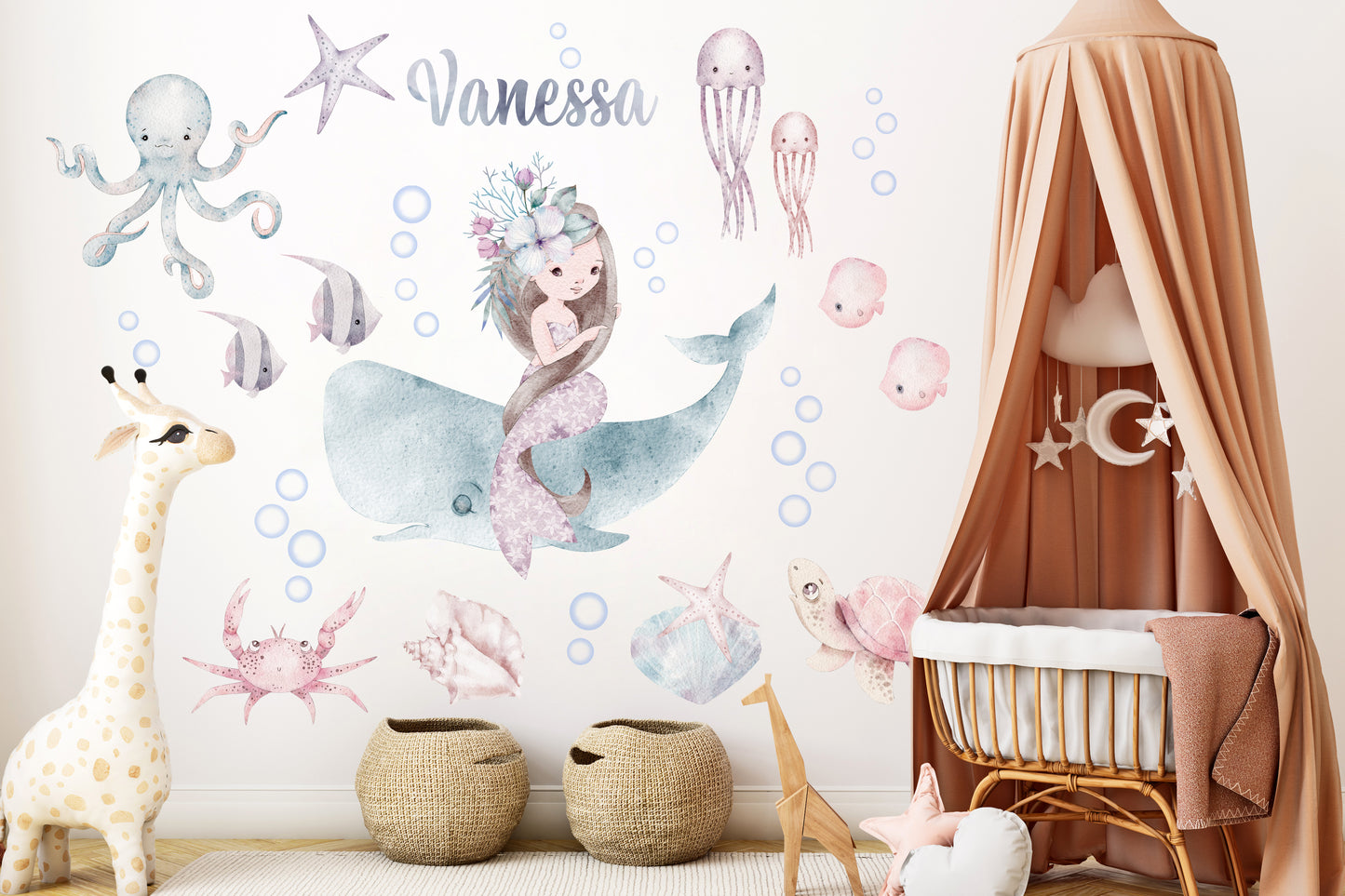 Mermaid Set-2 Sticker Set