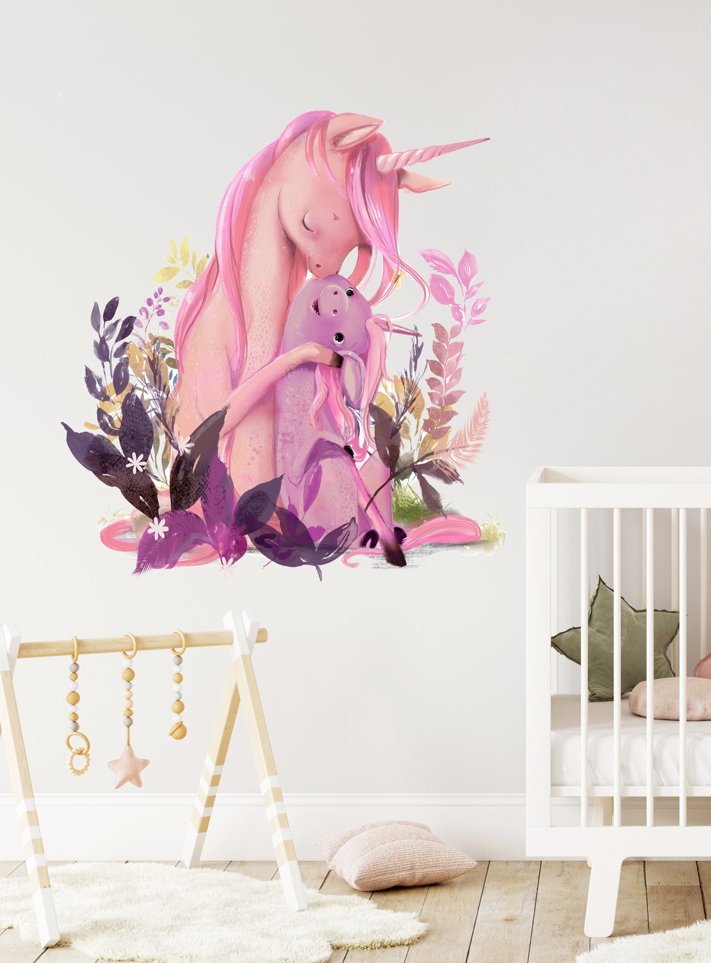 Büyük Unicorn Sticker Seti