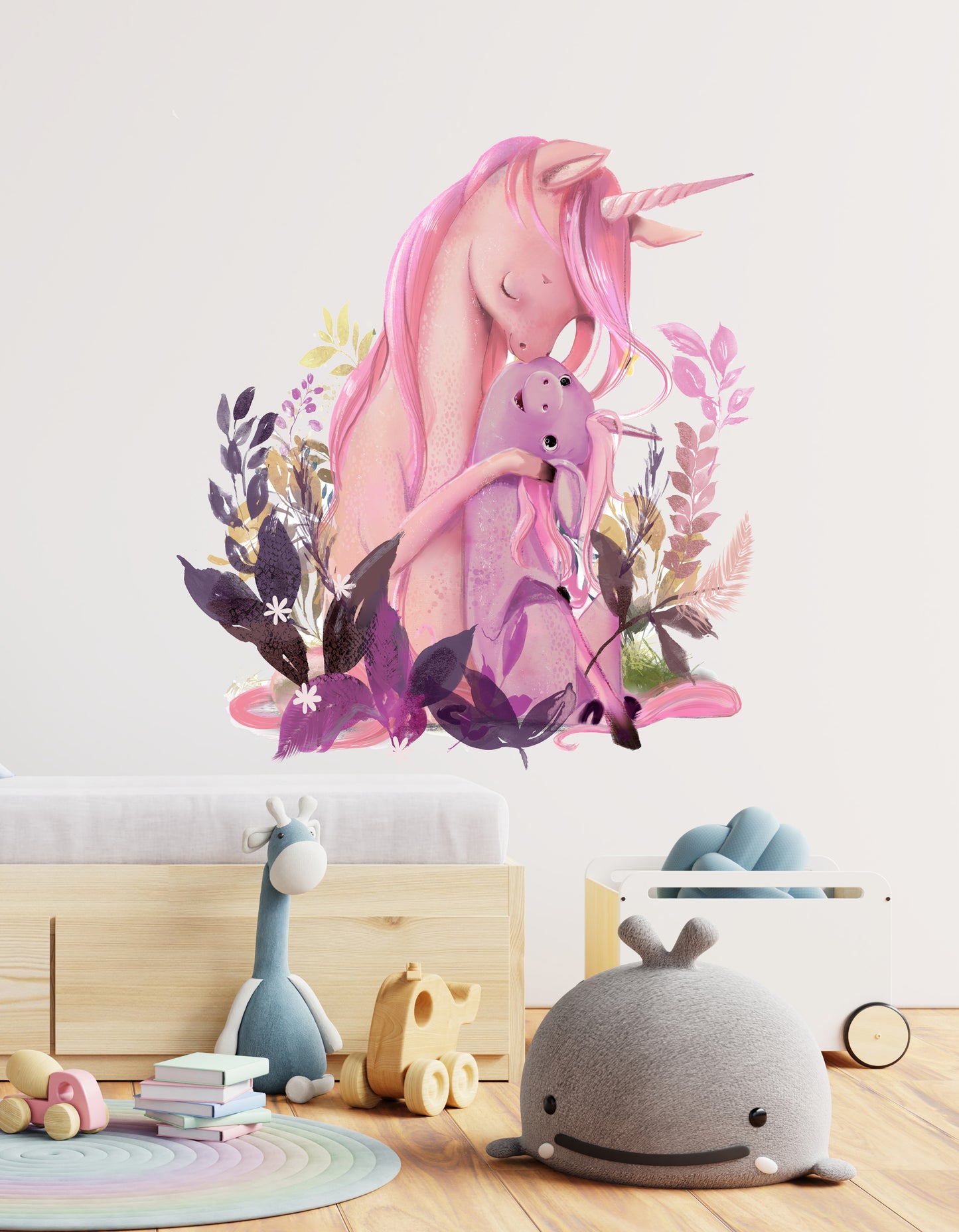 Büyük Unicorn Sticker Seti