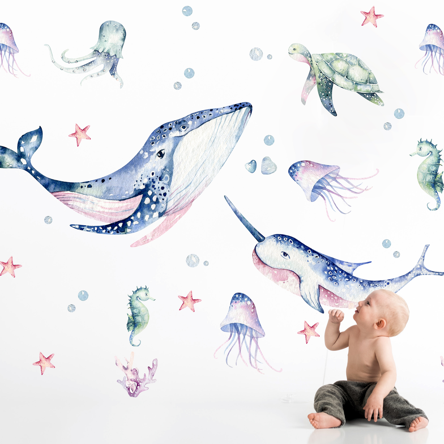 Underwater Sticker Set