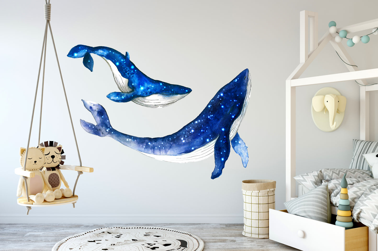Whales Sticker Set