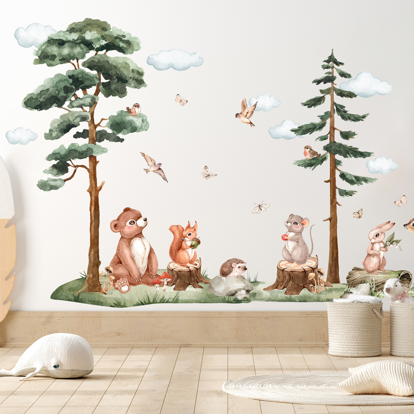 Forest Animals Sticker Set