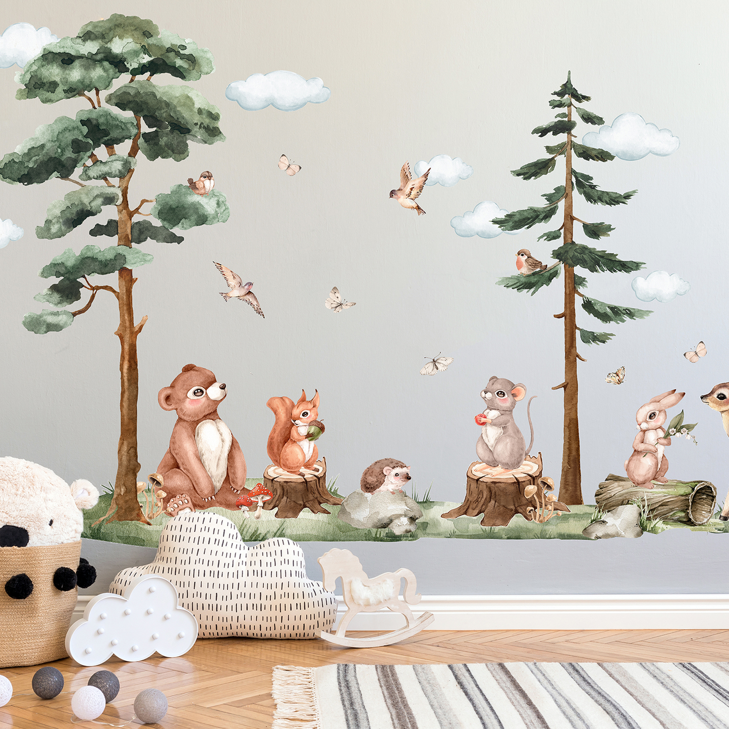 Forest Animals Sticker Set