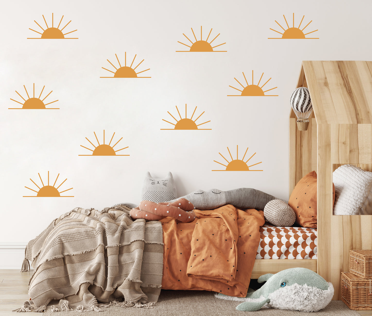 Half Sun Sticker Set