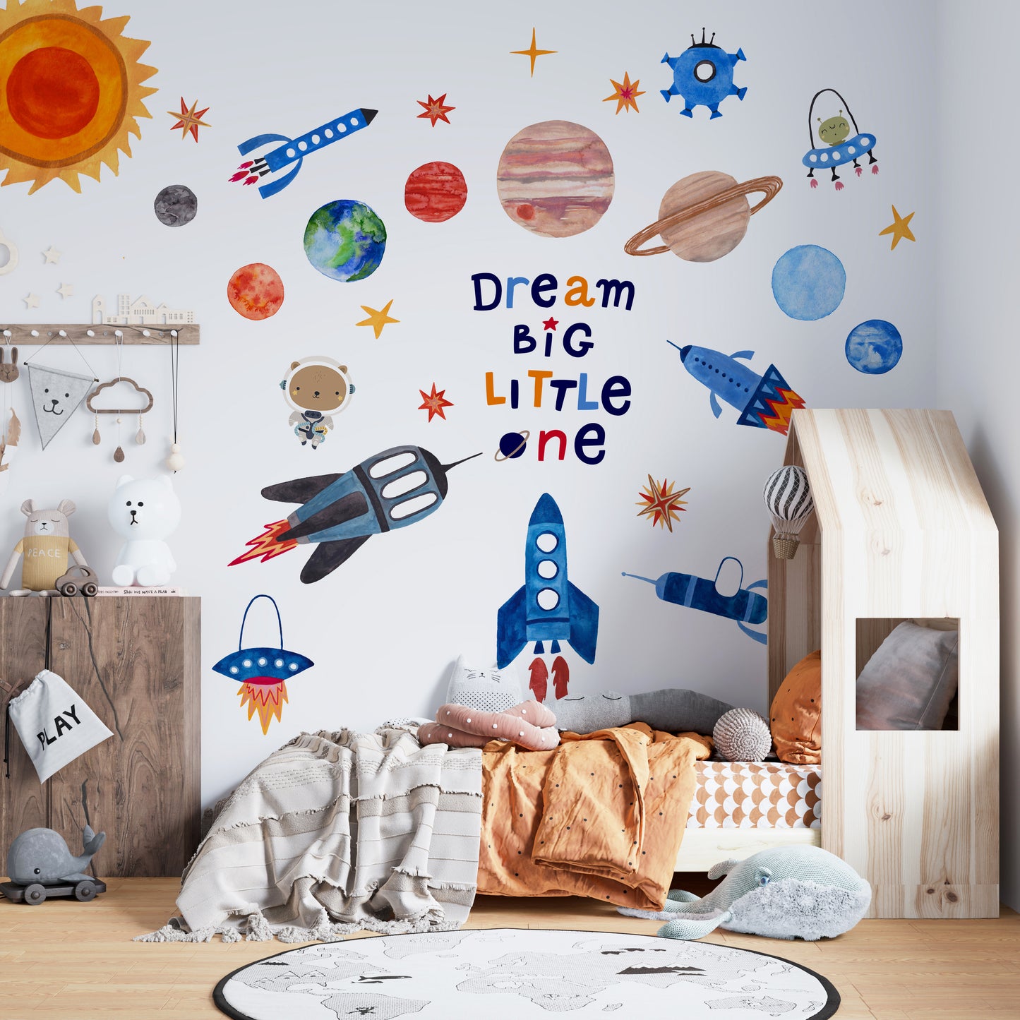 Space and Solar System Sticker Set