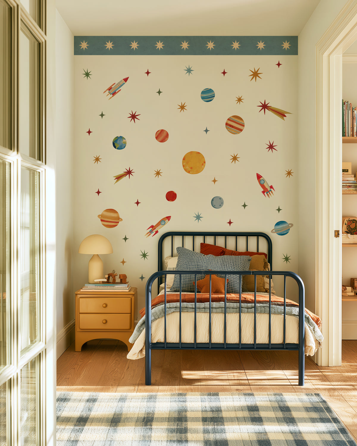 Space Adventure-Minik Gezegenler Sticker Seti