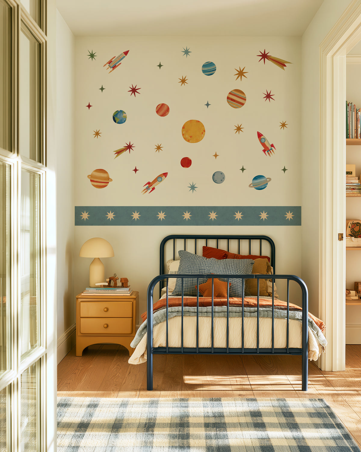 Space Adventure-Minik Gezegenler Sticker Seti