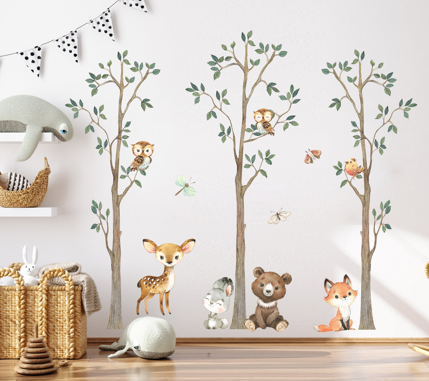 XXLarge Forest Animals Sticker Set