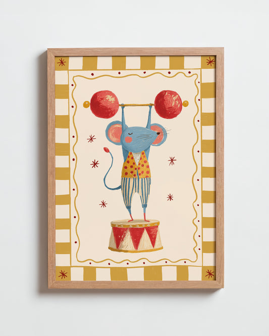 Circus Dreams_ Minik Şampiyon Fare Posteri