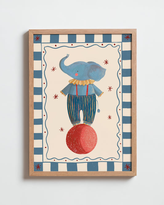 Circus Dreams_ Mavi Fil Posteri
