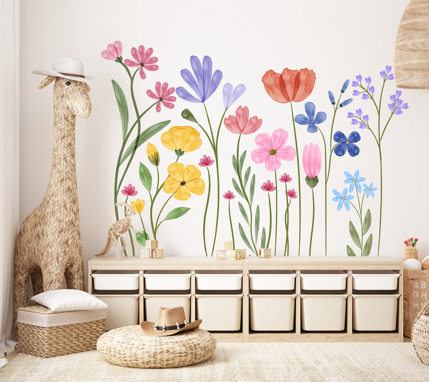 Whale and Cute Animals Sticker Set