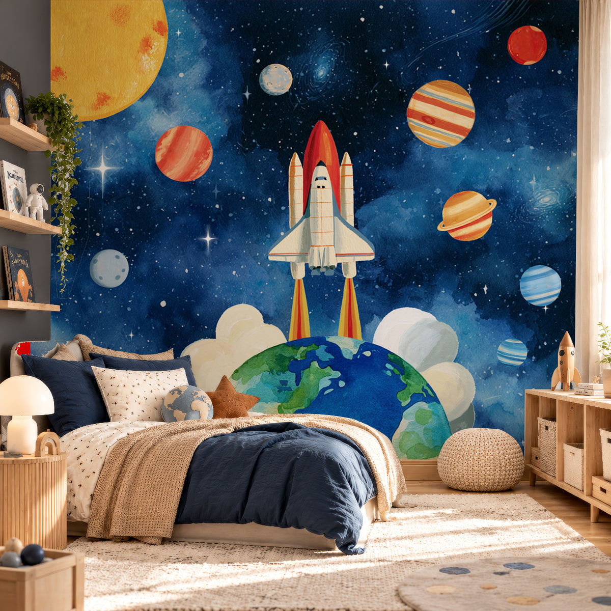 Rocket to the Stars- Duvar Kağıdı